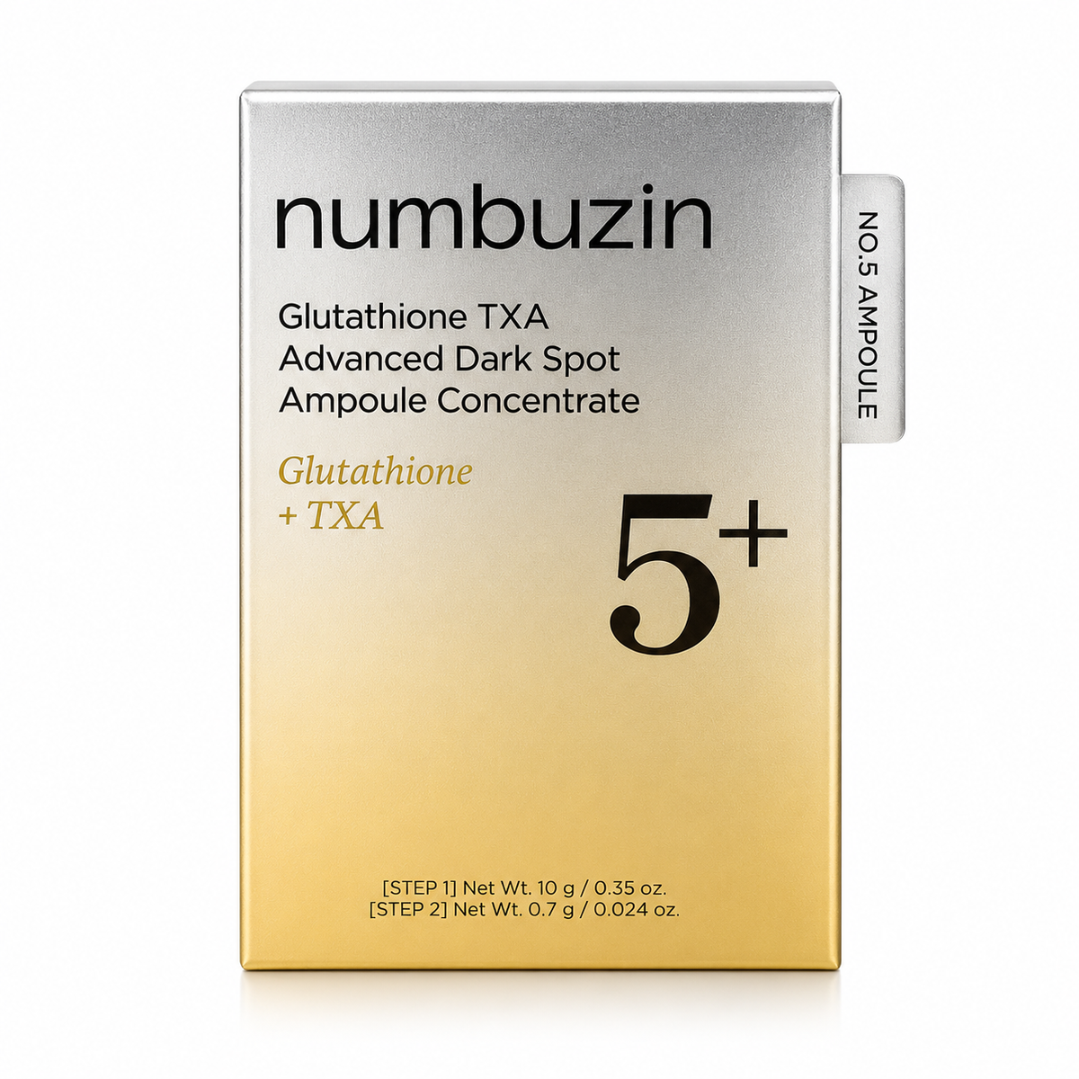 numbuzin No.5+ Glutathione TXA Advanced Dark Spot Ampoule Concentrate