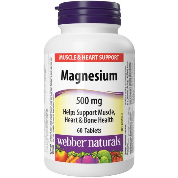 Webber Naturals Magnesium 500 mg