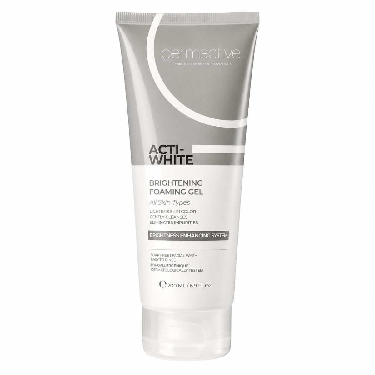 Dermactive Acti-White Brightening Foaming Gel (200ml)