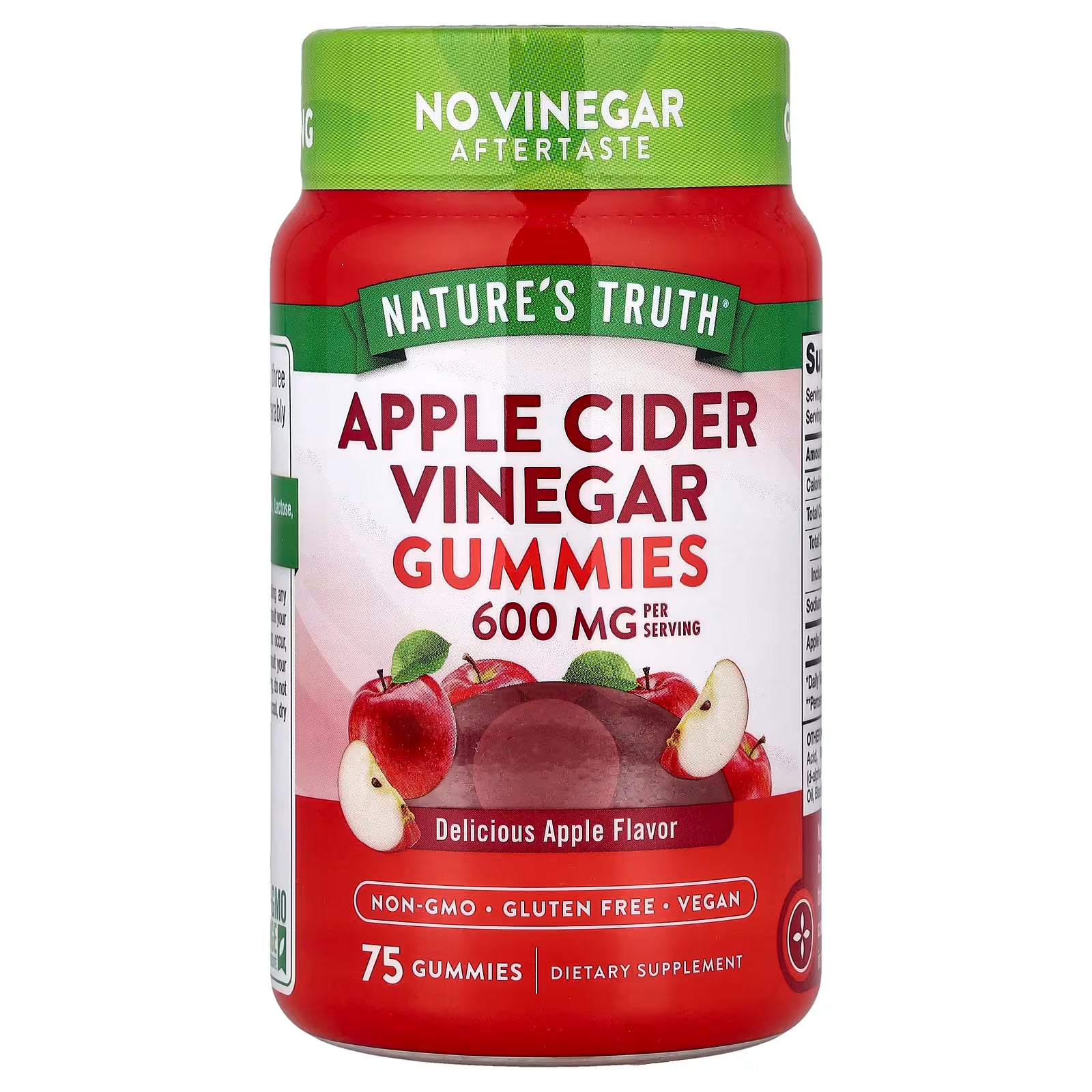 Nature’s Truth Apple Cider Vinegar Gummies 600 mg – 75 Gummies
