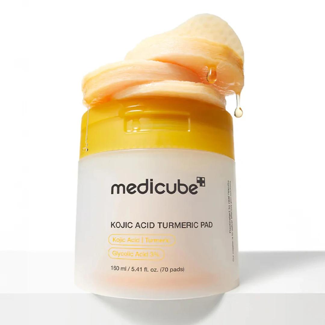 Medicube Kojic Acid Turmeric Pad (70 Pads / 160ml)