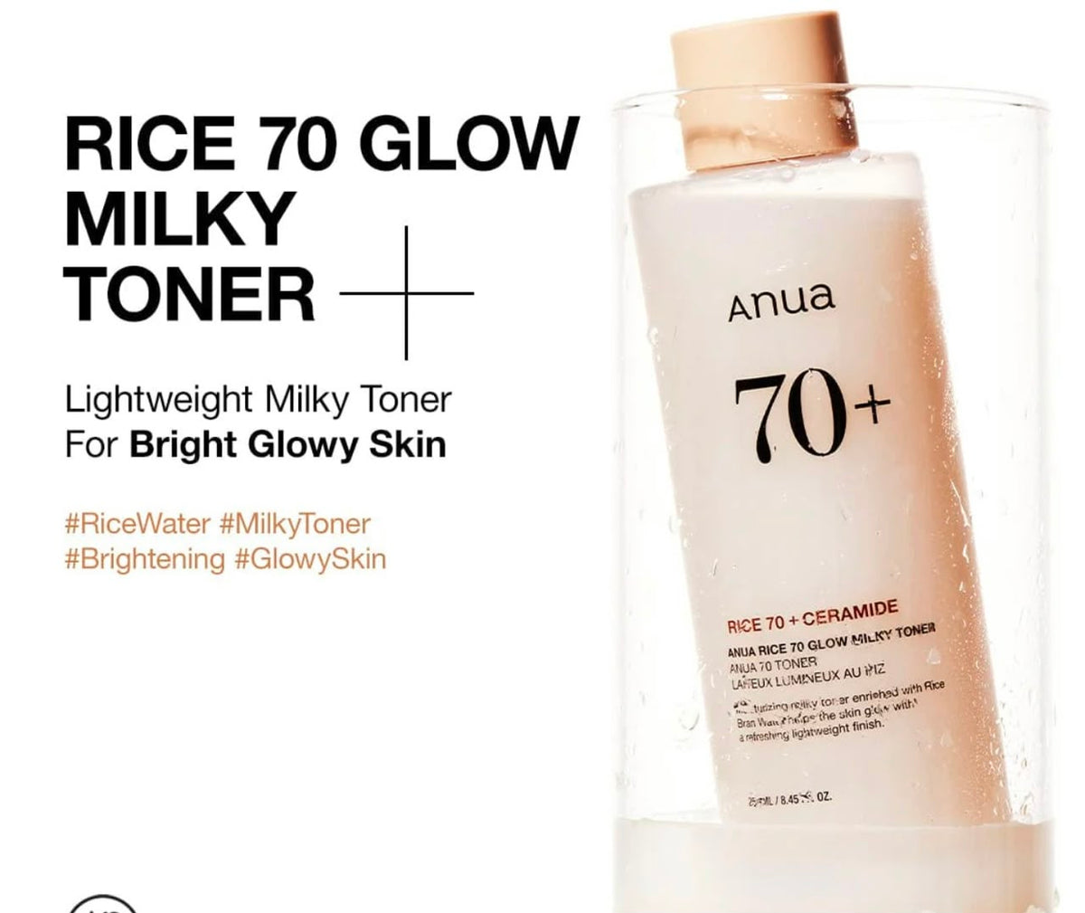 Anua Rice 70 Glow Milky Toner – 250ml