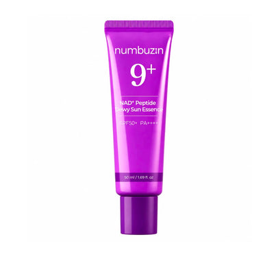 Numbuzin No.9+ NAD+ Peptide Sun Essence SPF50+ 50ml