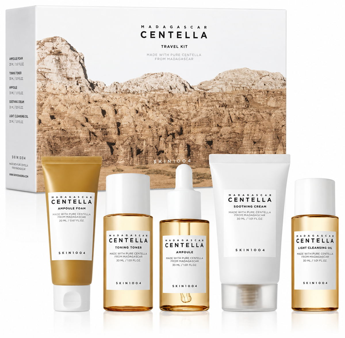 SKIN1004 Madagascar Centella Travel Kit