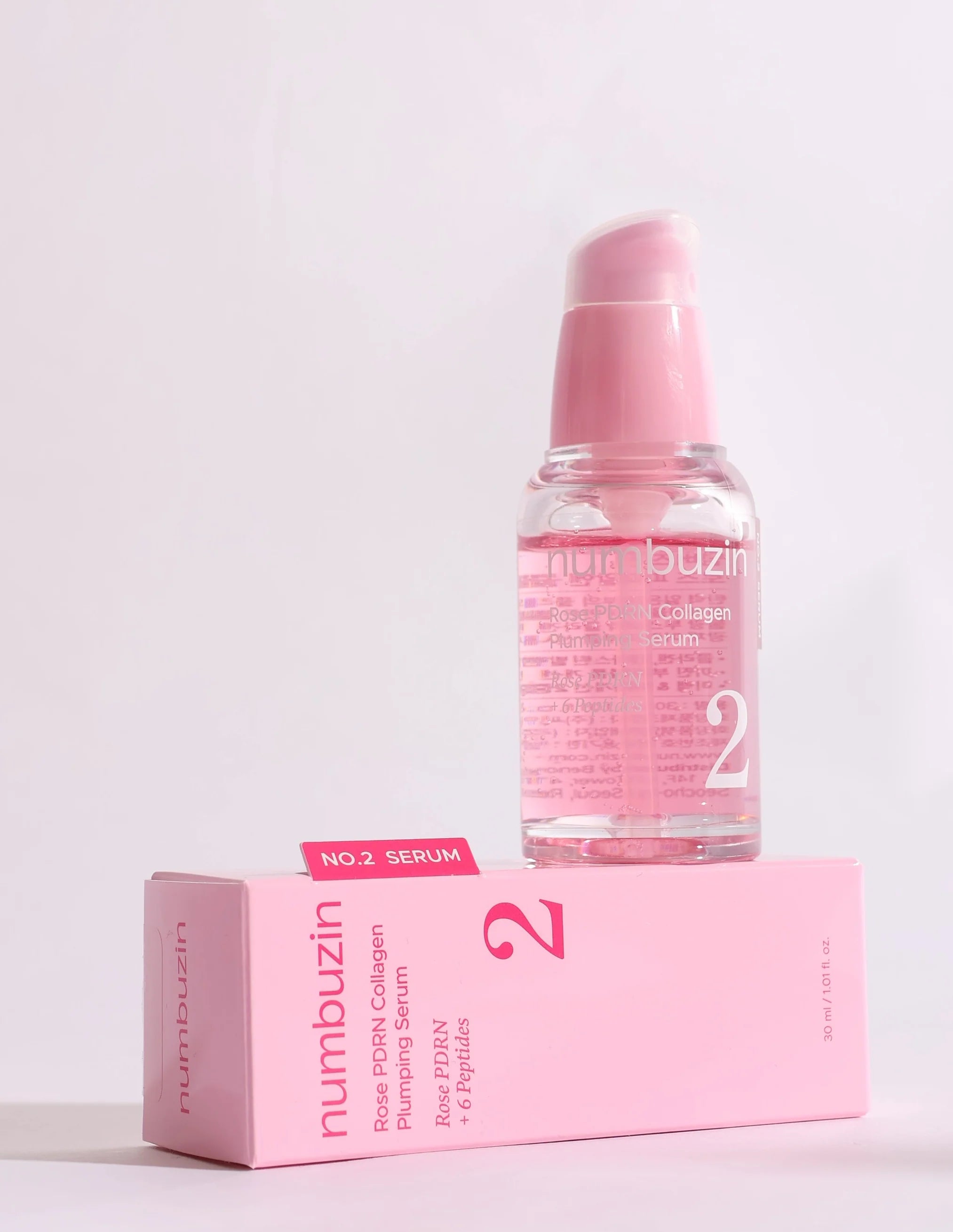 Numbuzin No.2 Rose PDRN Collagen Plumping Serum – 30ml
